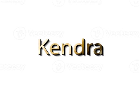 KENDRA NAME 3D 15733005 PNG