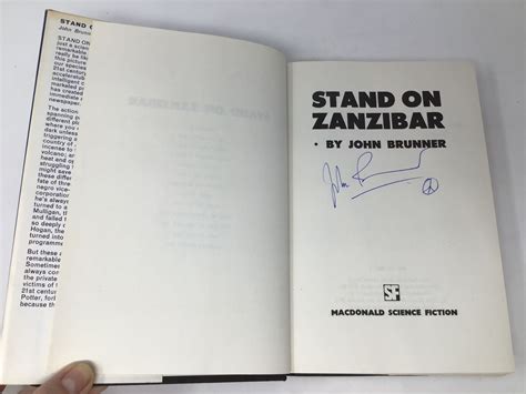 Stand on Zanzibar by Brunner, John: Like New Hardcover (1969) First ...