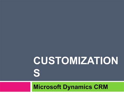Image result for Dynamics CRM Customization