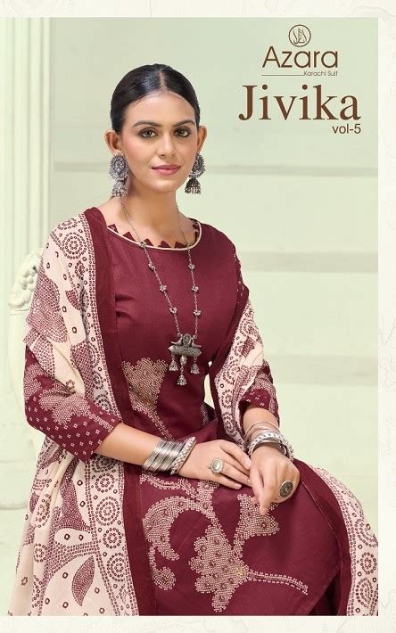 Radhika Azara Jivika Vol 5 Cotton Printed Dress Material Collection