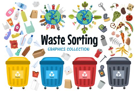 Image result for Waste Sorting 2D Image