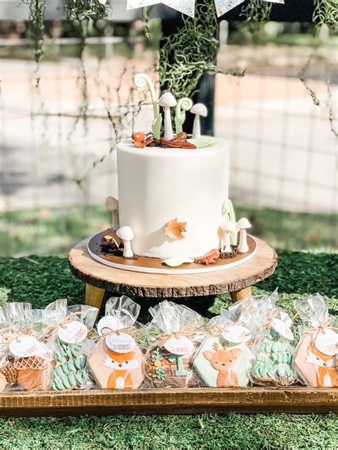 Enchanted Forest Woodland First Birthday Party & Free Printables — Mint ...