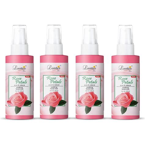 Buy Luster Rose Petals Pure & Natural Rose Water | Gulab Jal – Spray ...