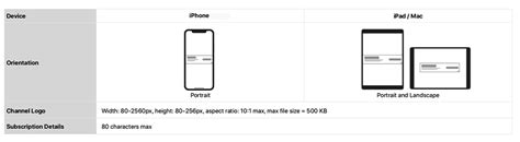 Subscription (template) specs - Apple మద్దతు (IN)