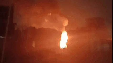 Massive Fire At Bhopal’s Sunrise Marriage Garden After 10 Gas Cylinder ...