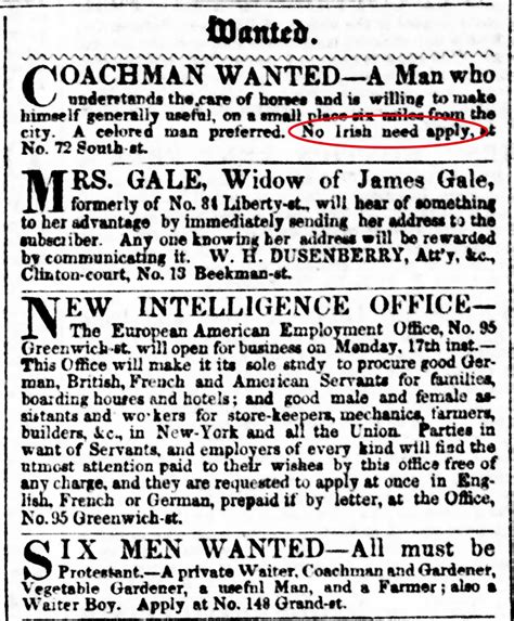 A myth about Irish immigrants who came to the US during the potato ...