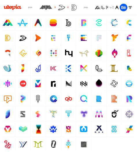 ALPHABET: A-Z letter marks, logo symbols collection | Behance