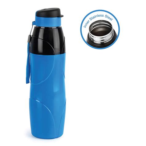 Cello Puro Steel-X Zen 900 | Water Bottle with Inner Steel and Outer ...
