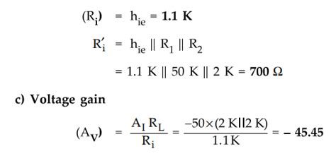 Analysis of Transistor Amplifier Configurations using Simplified h ...