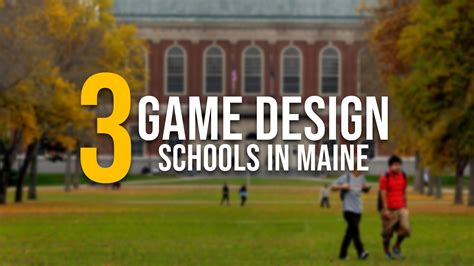 Top 3 Best Game Design Schools in Maine for 2026