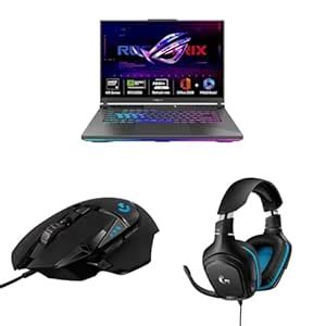 ASUS ROG Strix G16 Gaming Laptop,AMD Ryzen 9 8940HX+8GB RTX 5050,16GB ...