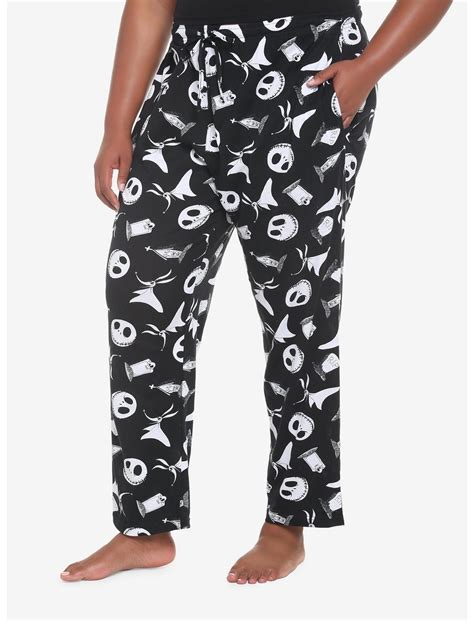 The Nightmare Before Christmas Jack & Zero Pajama Pants Plus Size | Hot ...