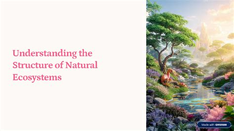 Understanding Natural Ecosystems: Structure and Function - Studocu
