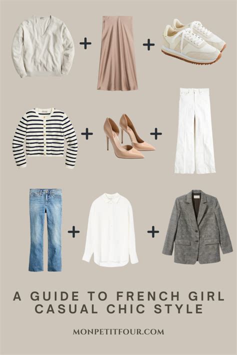 French Style: Informal Stylish Model - France