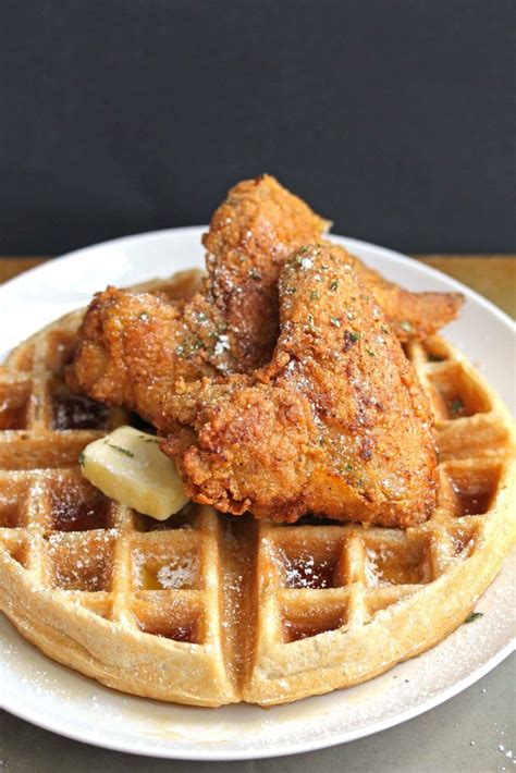 fried chicken recipe for chicken and waffles