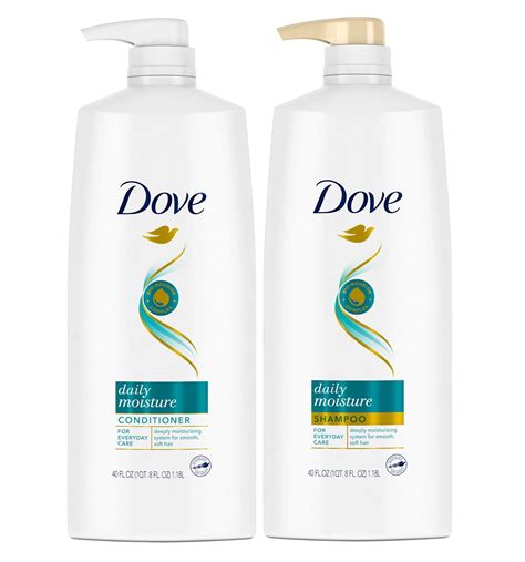 Dove Nutritive Solutions Daily Moisture, Shampoo and Conditioner Set ...