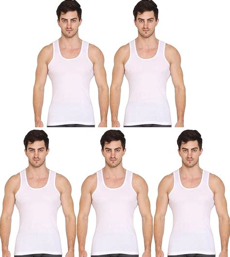 VIP Supreme Men's Sleeveless Cotton Vest (Pack of 5) – Bimla Traders