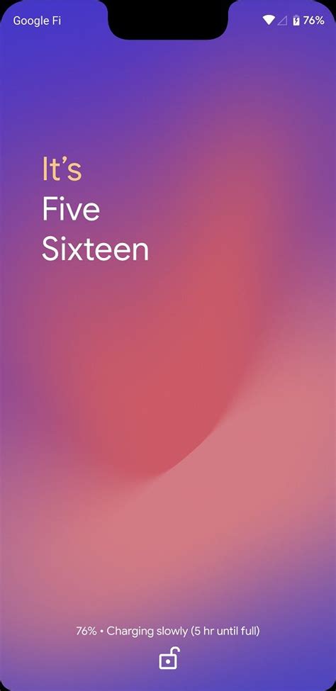 Image result for Android 12 Lock Screen Clock