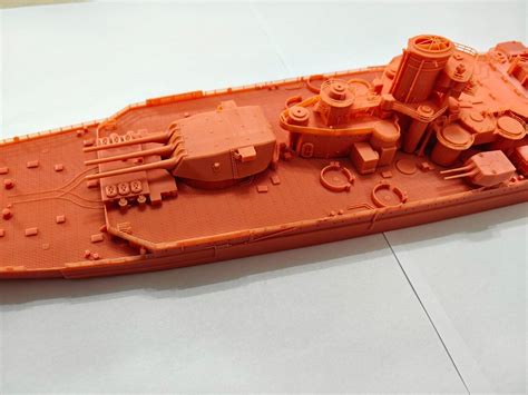 3D Printed kit 1/350 Soviet Sovetsky Soyuz class battleships(waterline ...
