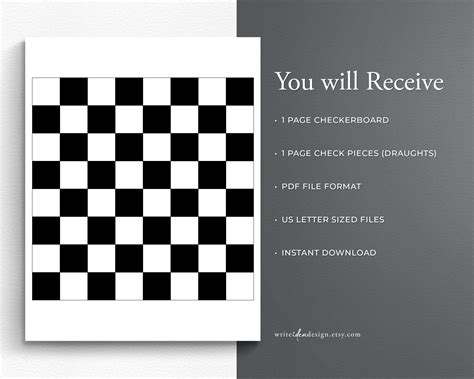 Printable Checkers Game at Jayne Griffin blog