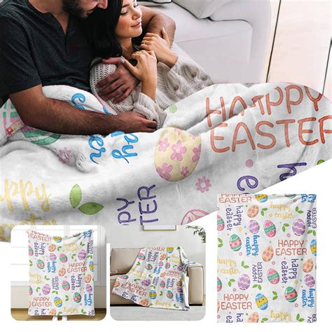 Easter Blankets And Throws Home Furnishing Blanket Flannel Blanket Warm ...