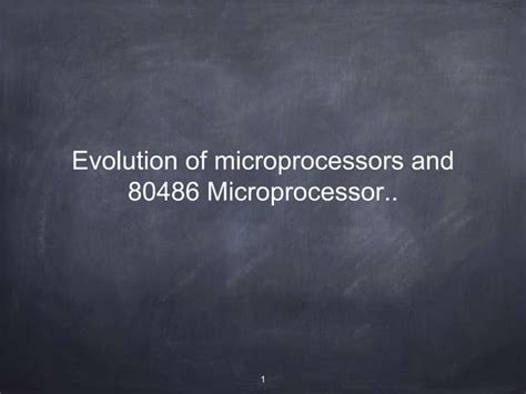 Image result for 80486 Microprocessor SlideShare