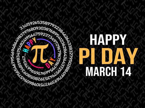 Premium Vector | Happy international pi day template design vector