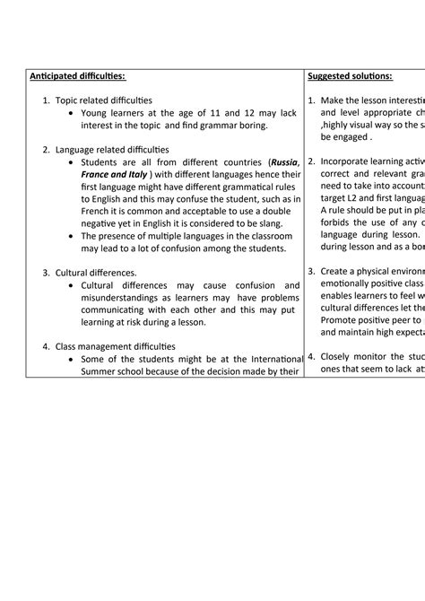 Module 2 Video Lesson Plan Examples TEFL 的图像结果