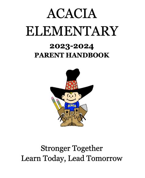 Acacia Parent Handbook | Acacia Elementary School