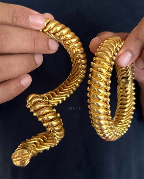 Gold Sutlada Kada | Sutarla Bangle |925 Silver Shinde Shahi Toda| MACS