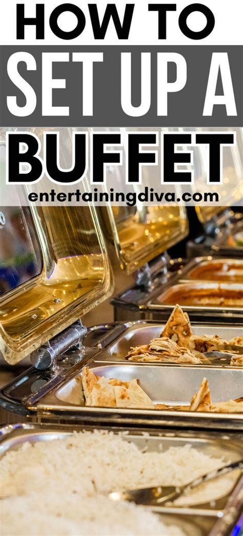 Buffet Set Up 的图像结果