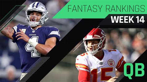 Week 14 Fantasy Rankings: QB | Sporting News Canada
