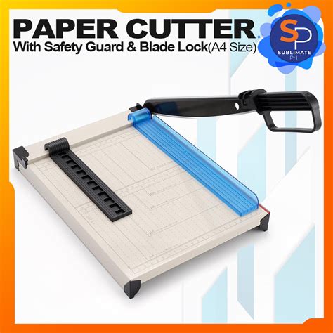 Paper Cutter Board with Paper Adjuster (Paper Guide) A4 Size and ...