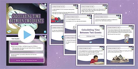 First There Was Day Calculating Time Between Two Events Pack