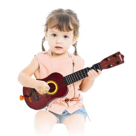 Buy Toy Imagine Guitar Toy 4-String Acoustic Music Learning Toys ...