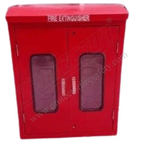 Hose Box - Ms Single Door Fire Hose Box Wholesale Trader from Ahmedabad