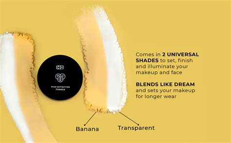 Buy PAC Hd Natural Powder For Combination Skin Type (Banana), 8 Gm ...