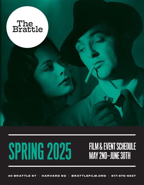Brattle Theatre Calendar