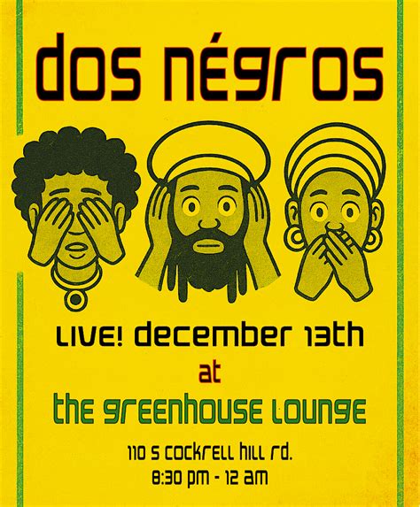 Saturdaze w/ Frank Moka aka Dos Negros, Greenhouse Lounge and Wellness ...