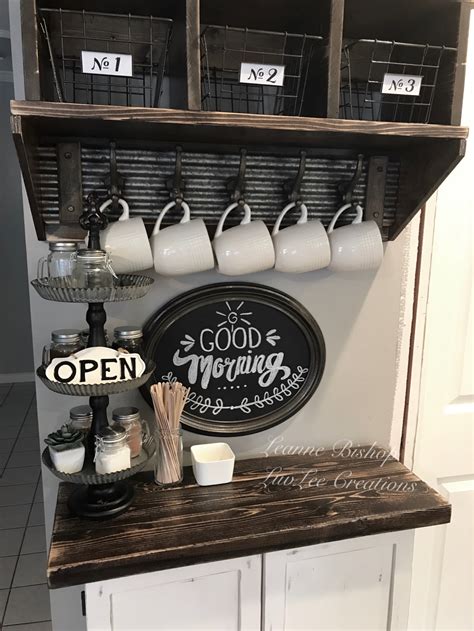 10 DIY Coffee Bar Cabinet Ideas for the Perfect Cup of Joe