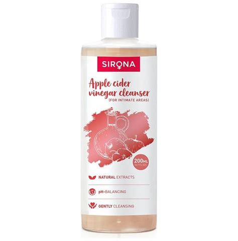 Buy Sirona Apple Cider Vinegar Cleanser for Intimate Area Online ...