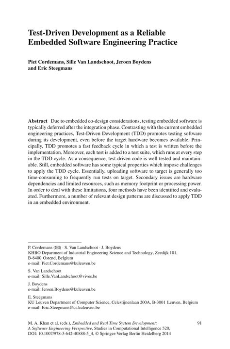 Image result for Embedded C Test Driven Development