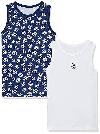 Buy Mothercare Boys' Floral Vest (Pack of 2) (PB988-1_Multicoloured_8-9 ...