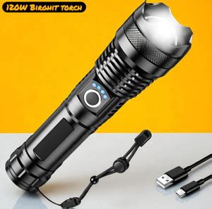 Sagaft X32 Ultra Bright Powerful Torch – Portable LED Torch with Long ...