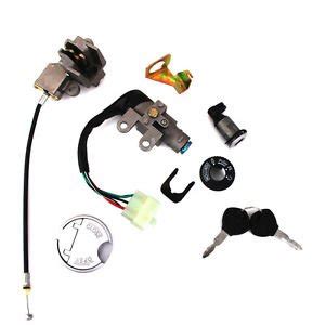GY6 Key Ignition Switch Lock Fuel Gas Cap Set Scooter Moped 50cc 150cc ...