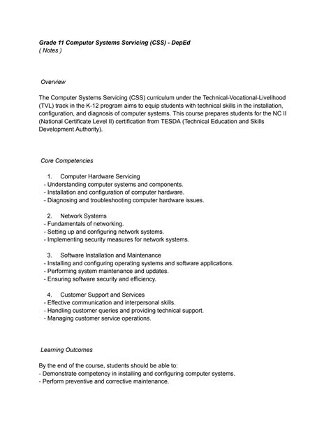 Image result for Types Computer CSS Grade 11