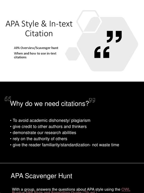Apa Style and in Text Citations | PDF | Citation | Apa Style