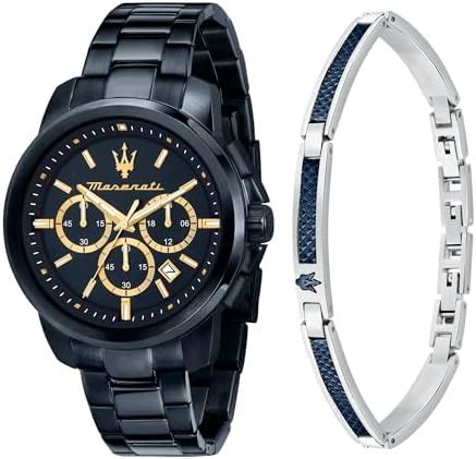 Maserati Stainless Steel Lifestyle Chronograph Date Small Seconds ...