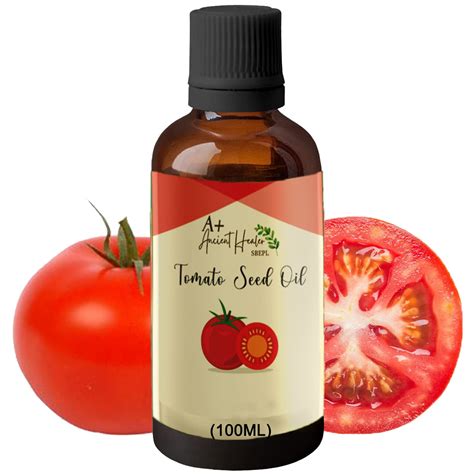 Ancient Healer Tomato Seed Cold Pressed Carrier Oil - 100% Pure Natural ...