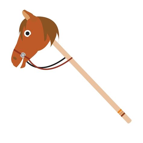 Cavalo de brinquedo | Vetor Premium